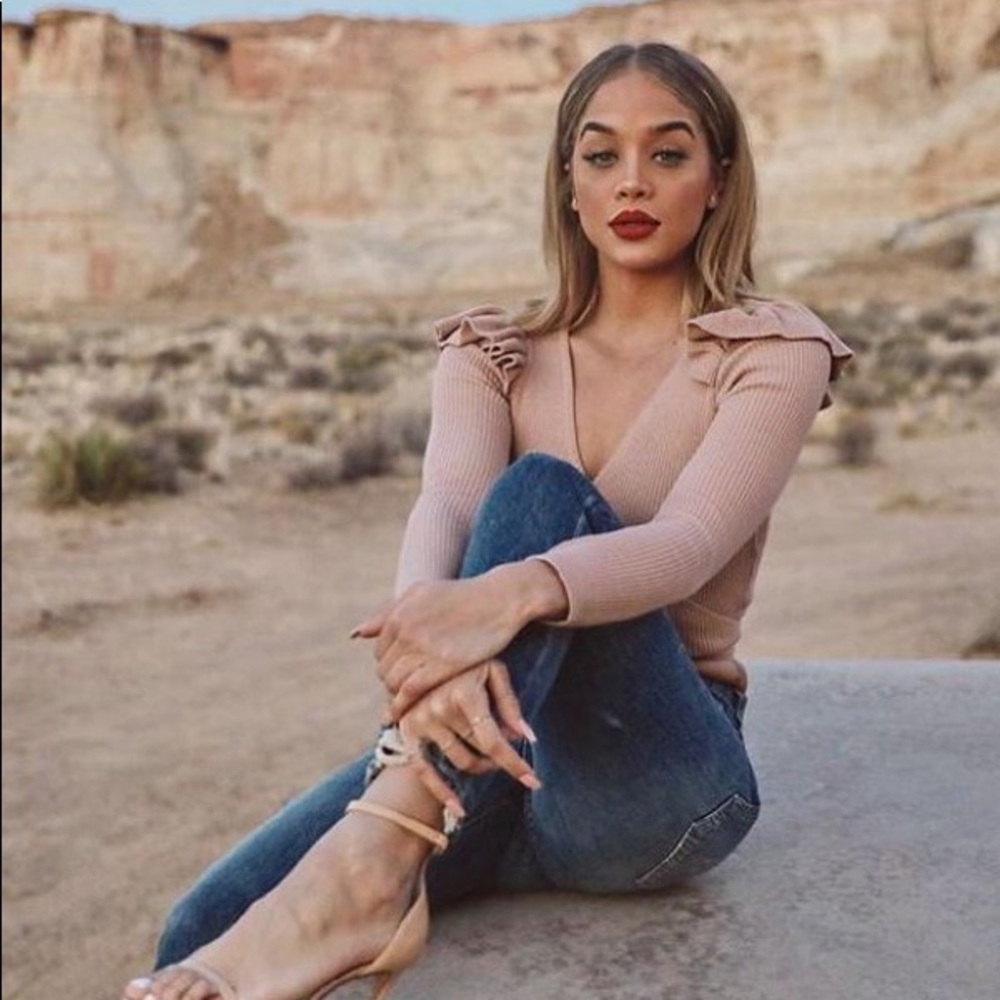GRLFRND x REVOLVE Candice Mid-Rise Skinny Jeans